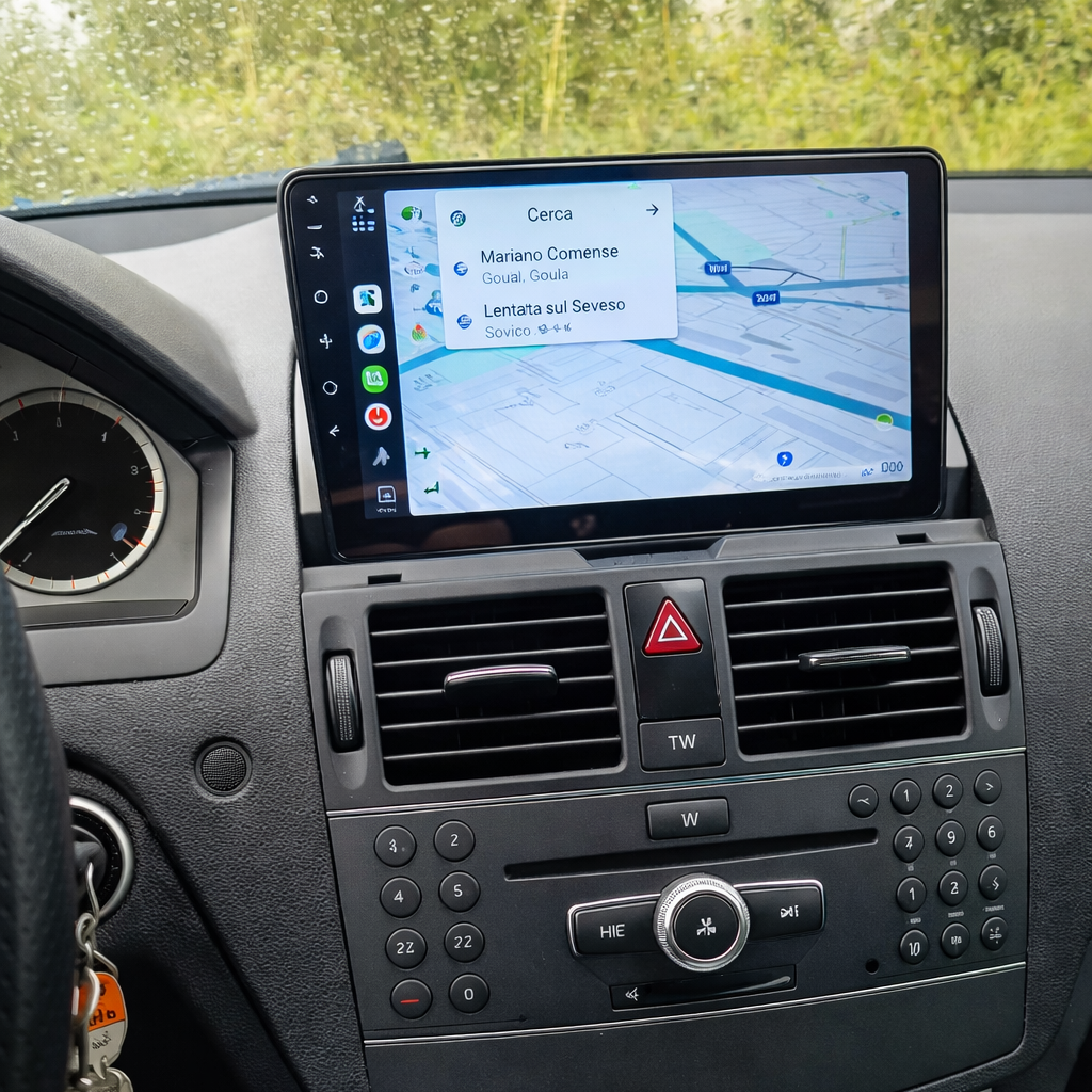 CarPlay Mercedes Classe C W204 (2006-2011)