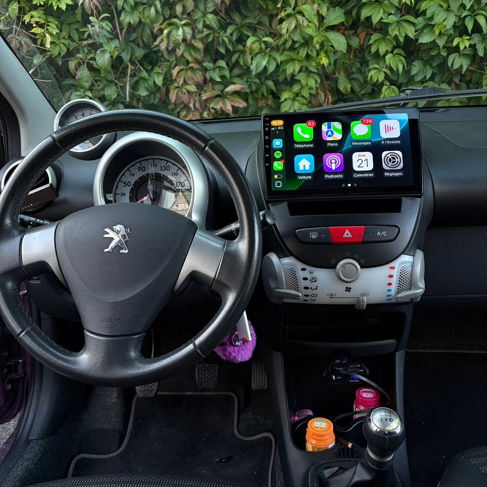 CarPlay Peugeot 107 (2005-2014)