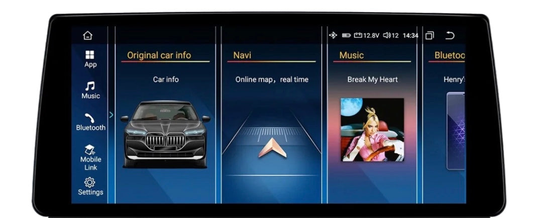 CARPLAY - BMW X3 / X4 (2011-2016) - GRAND ÉCRAN