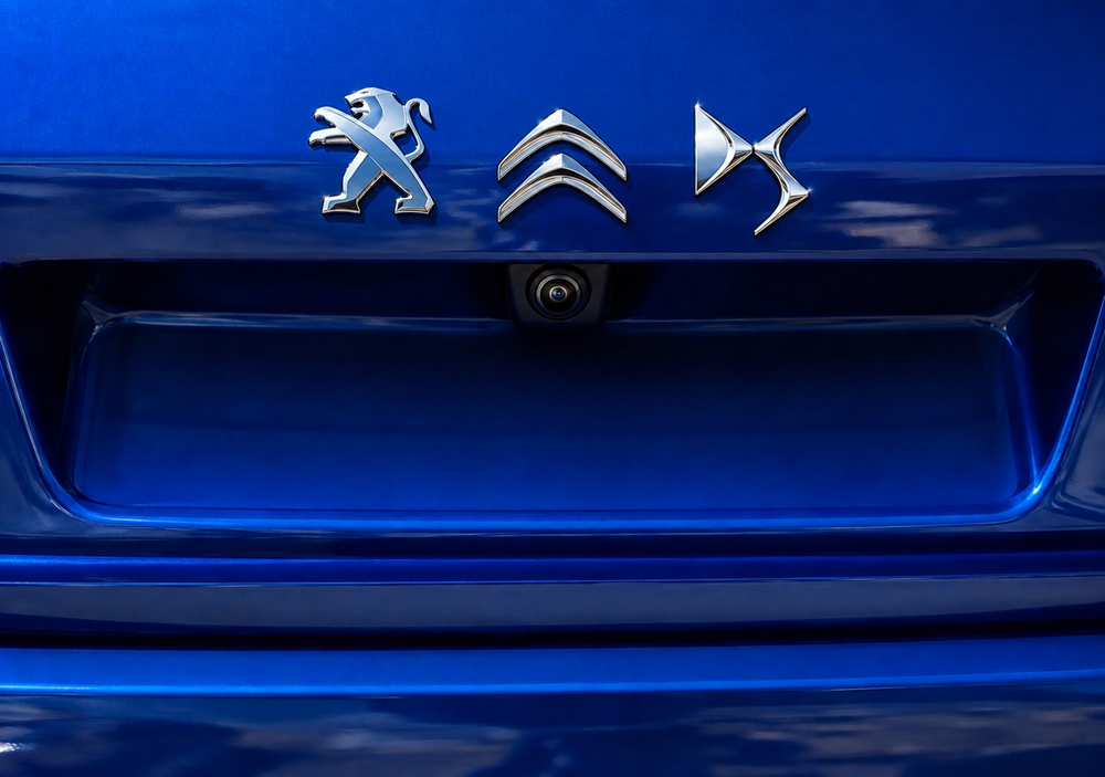 CAMÉRA DE RECUL DYNAMIQUE – PEUGEOT & CITROËN – ORIGINE (2013-2019)