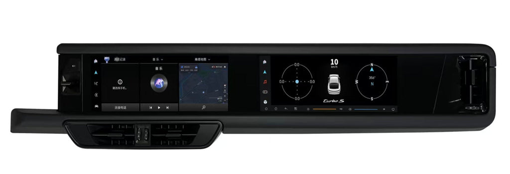 CARPLAY - PORSCHE CAYENNE - DOUBLE ÉCRAN (2010-2017)