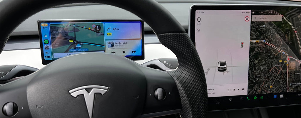 CARPLAY - TESLA 3 & Y - GRAND ÉCRAN