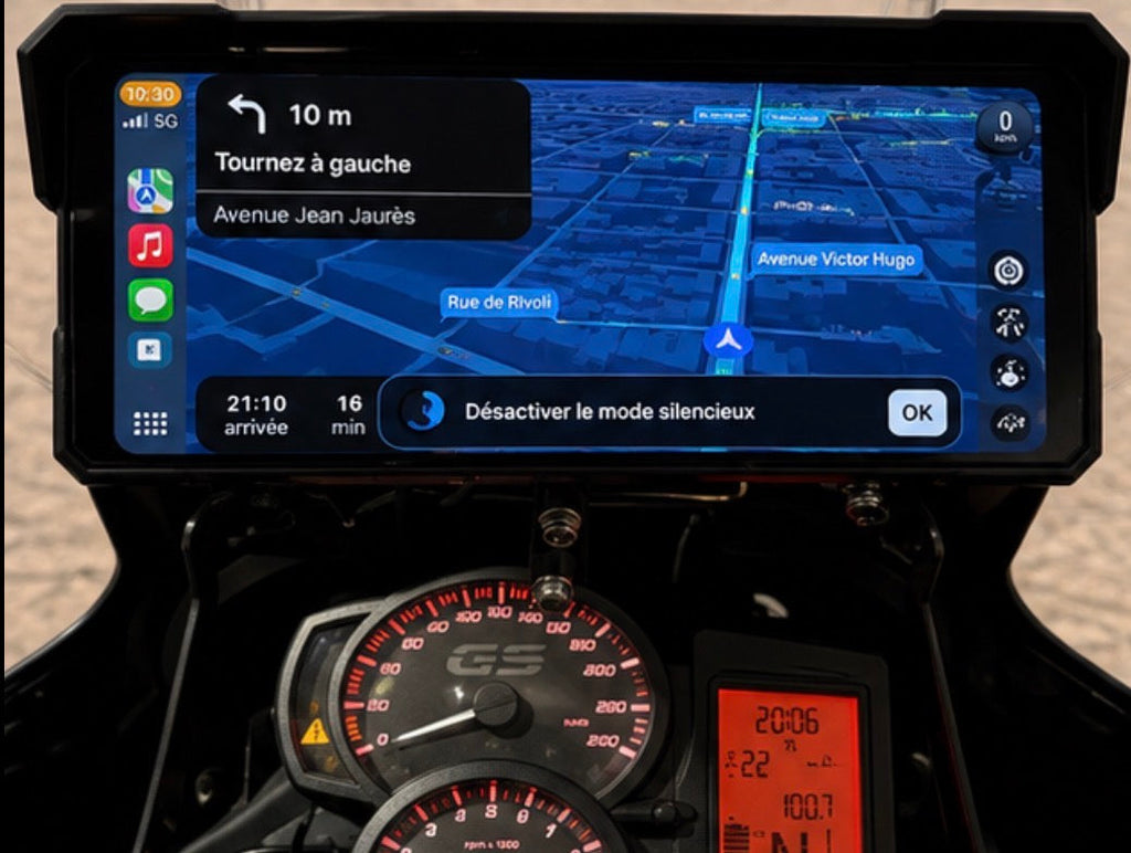 MOTOPLAY  8.1" - CARPLAY SANS FIL - GRAND ÉCRAN