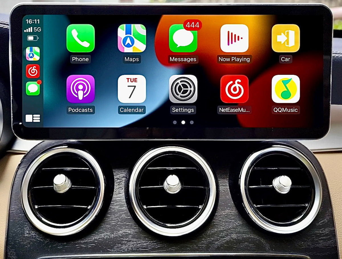 CARPLAY MERCEDES-BENZ CLASSE C / GLC (2015-2019) – Ultra Fin QLED 12,8"