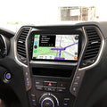 Écran CarPlay Hyundai Santa fe 3 installé