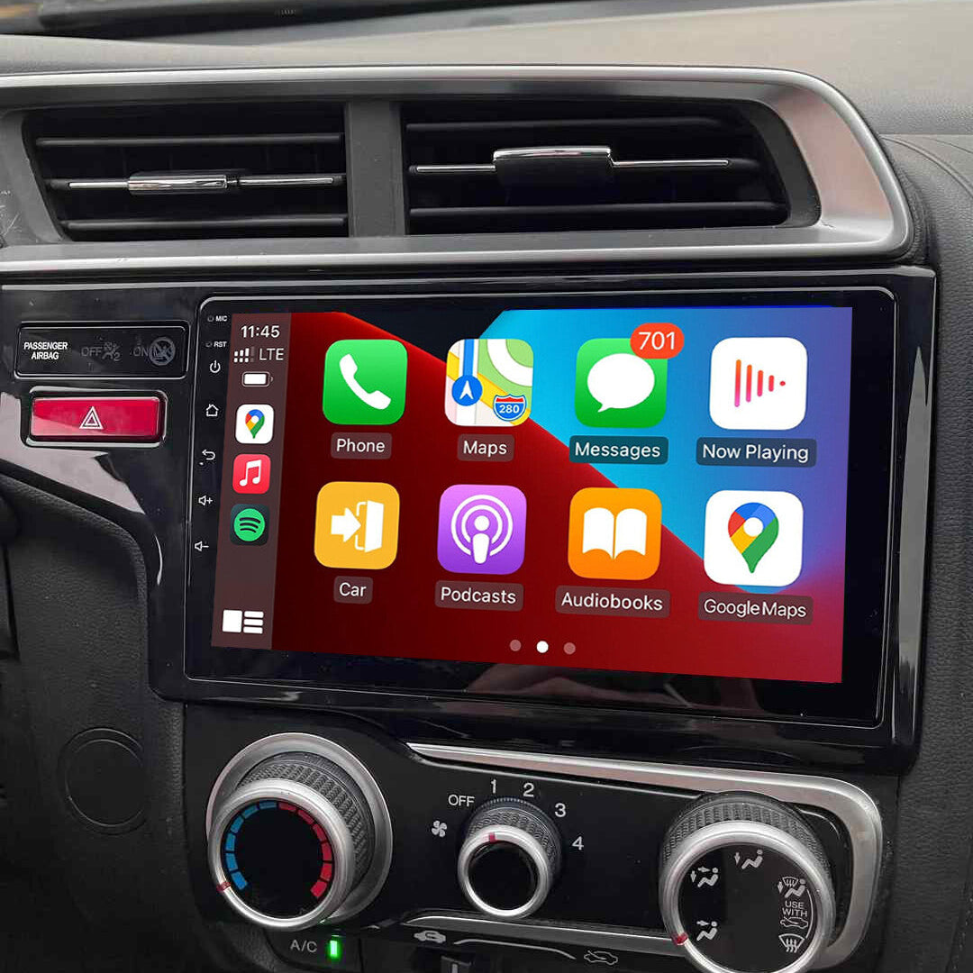 Écran CarPlay Honda Jazz intégré tableau de bord