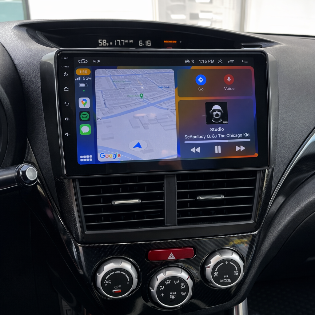Écran CarPlay Subaru Forester 3 intégré tableau de bord