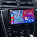 Écran CarPlay Volvo V70 intégré tableau de bord 