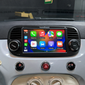 Écran CarPlay Fiat 500 intégré tableau de bord