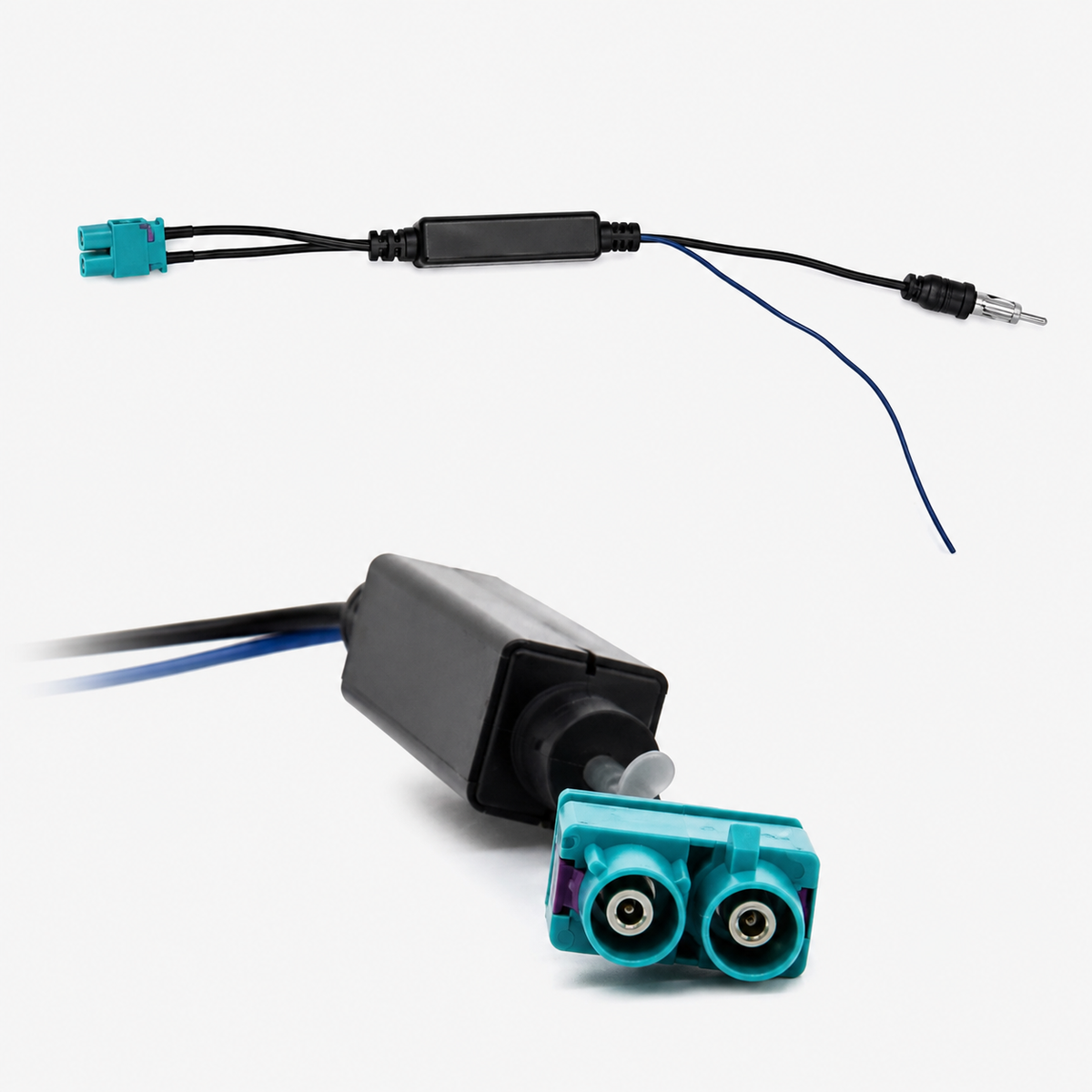 Adaptateur antenne double tête