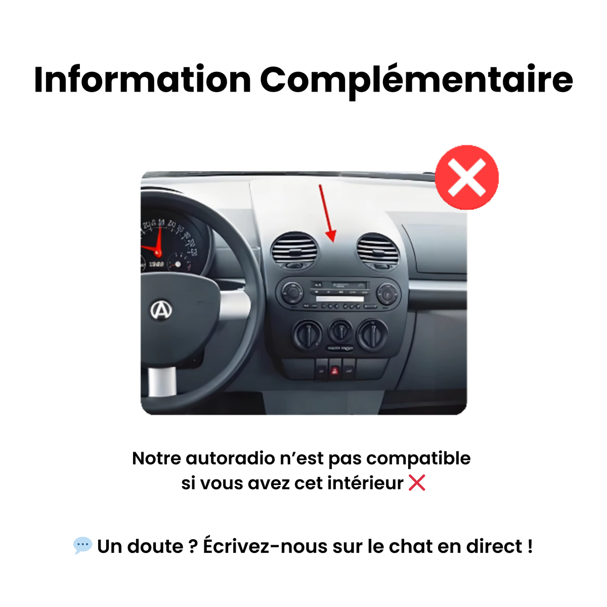 Comparatif Écran CarPlay Volkswagen New Beetle 