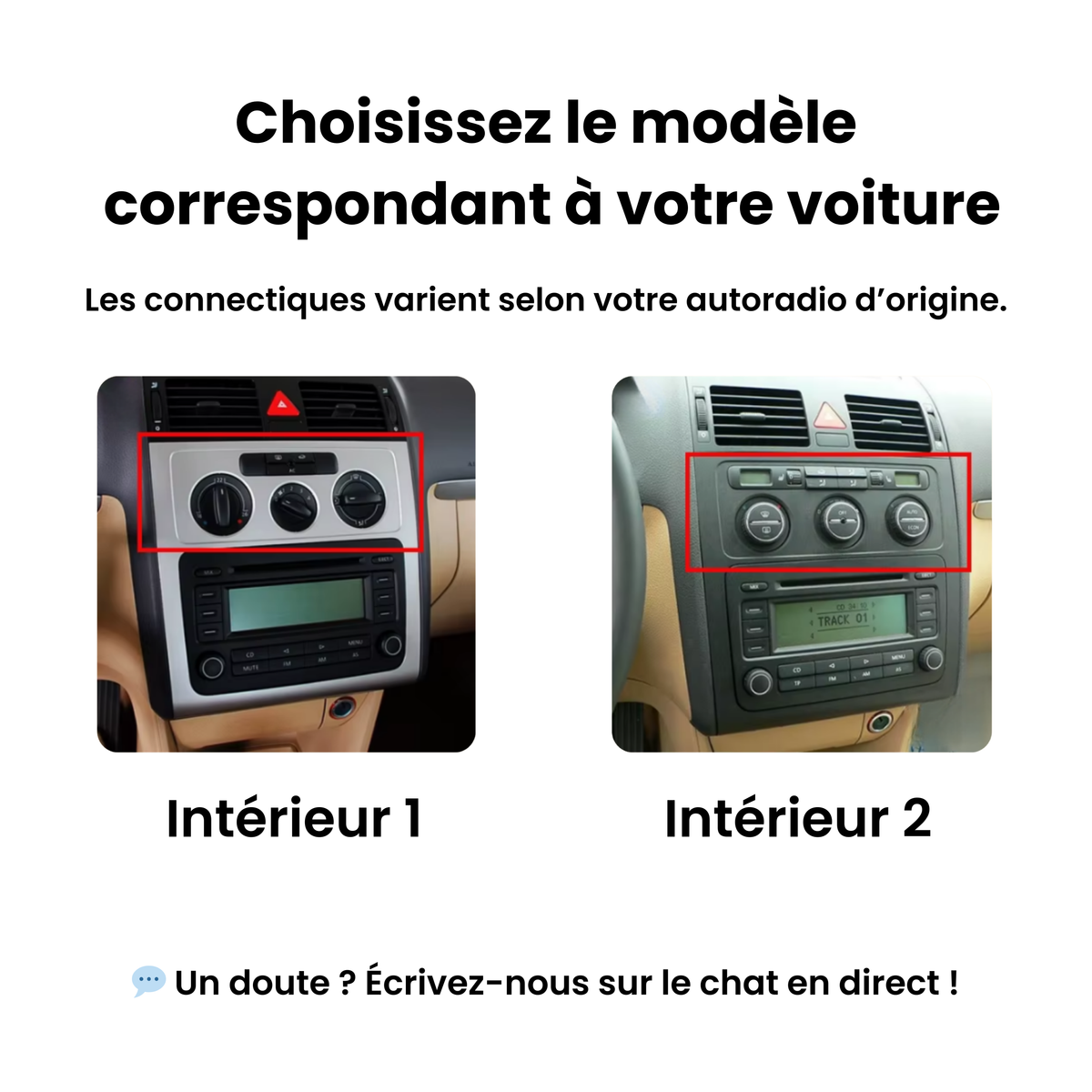 Comparatif Écran CarPlay Volkswagen Touran