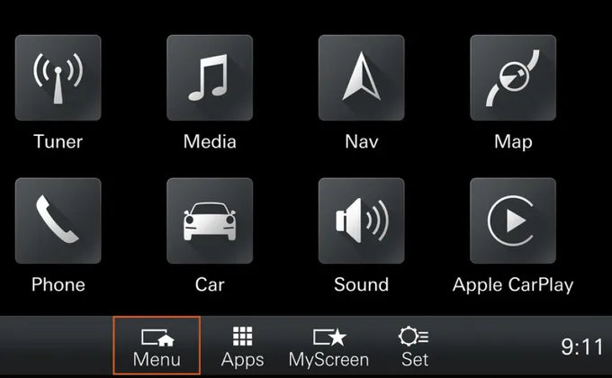 ACTIVATION CARPLAY - PORSCHE (2016-2019) - VERSION PCM 4.0