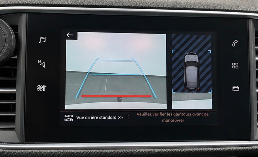 CAMÉRA DE RECUL DYNAMIQUE – PEUGEOT & CITROËN – ORIGINE (2013-2019)