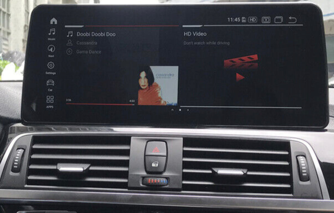 CARPLAY - BMW SÉRIE 3 & 4 (2013-2017) - GRAND ÉCRAN