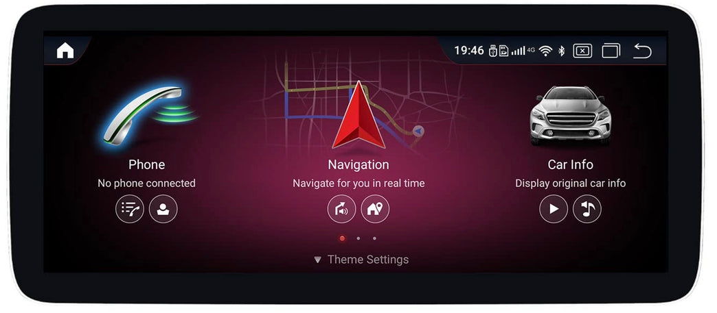 CARPLAY - MERCEDES-BENZ CLASSE A / GLA / CLA  (2013-2018) - GRAND ÉCRAN