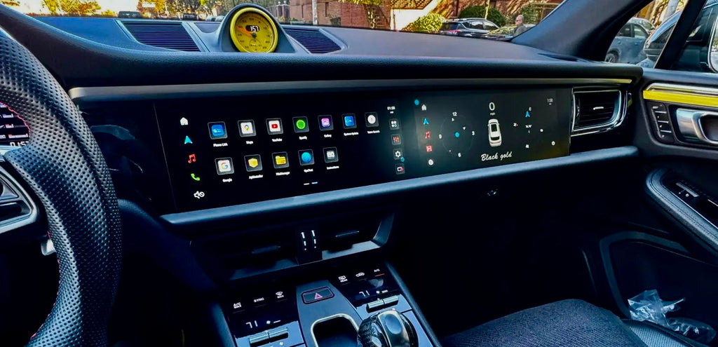CARPLAY - PORSCHE MACAN - DOUBLE ÉCRAN (2014-2018)