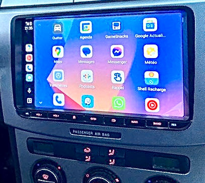 CARPLAY - VOLKSWAGEN / SKODA / SEAT (2003-2013) - GRAND ÉCRAN