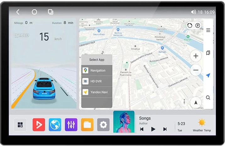 CARPLAY - UNIVERSEL - GRAND ÉCRAN