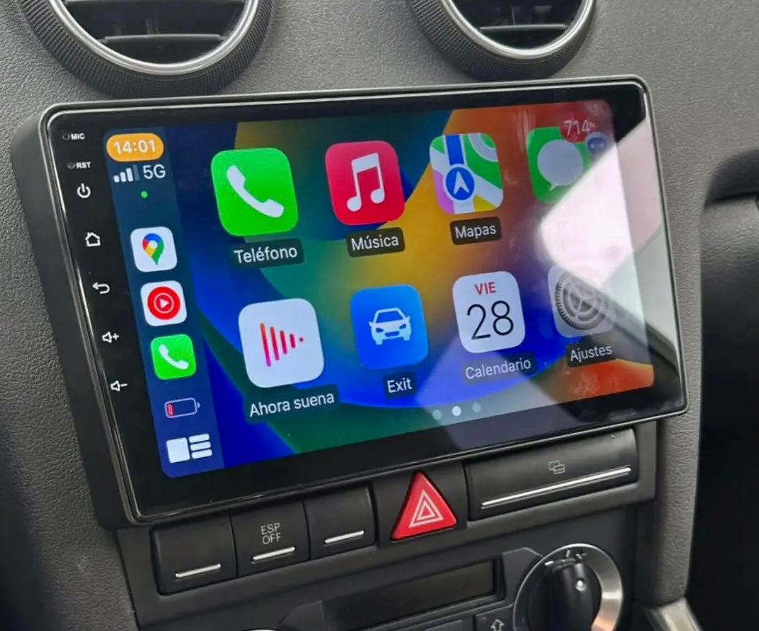 CARPLAY -  AUDI A3 / S3 / RS3  (2003-2012) - GRAND ÉCRAN