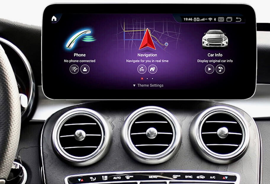 CARPLAY - MERCEDES-BENZ CLASSE C / GLC (2015-2019) - GRAND ÉCRAN