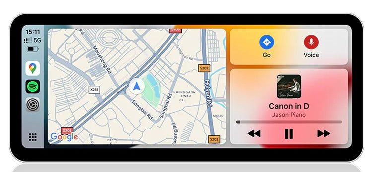 CARPLAY MERCEDES-BENZ CLASSE A / GLA / CLA (2013-2018) – Écran Ultra Fin QLED 12,8"