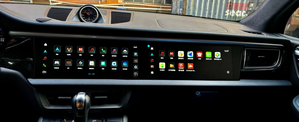 CARPLAY - PORSCHE MACAN - DOUBLE ÉCRAN (2014-2018)