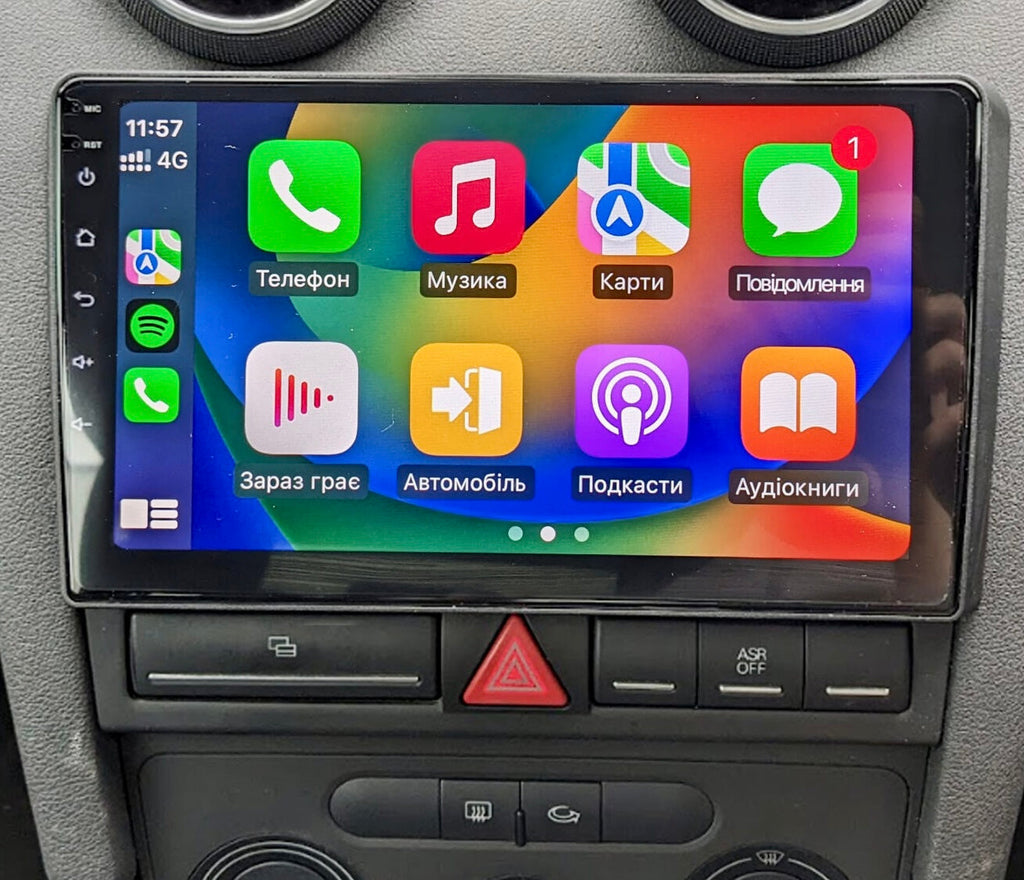 CARPLAY -  AUDI A3 / S3 / RS3  (2003-2012) - GRAND ÉCRAN