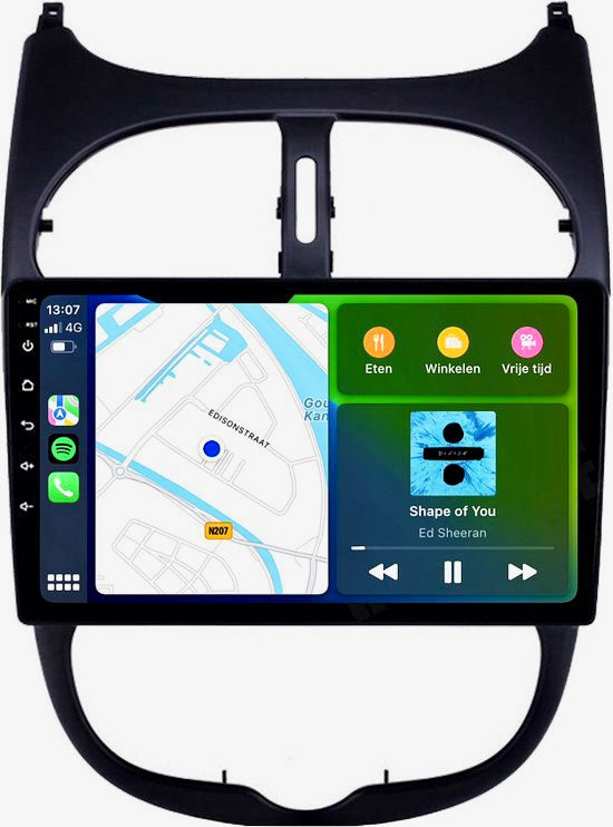 CARPLAY - PEUGEOT 206 (2002-2010)