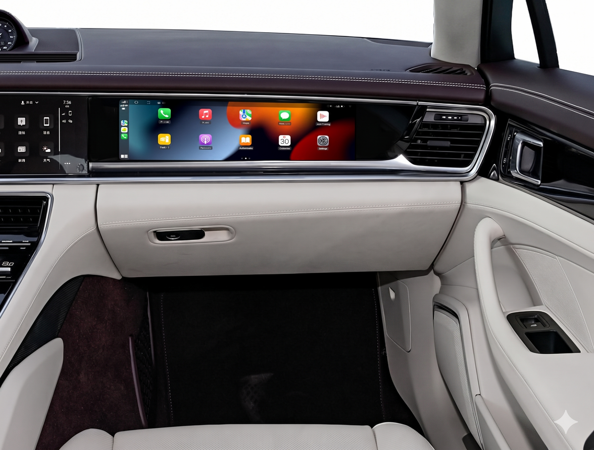 CARPLAY - ECRAN PASSAGER PORSCHE PANAMERA (2018-2023)