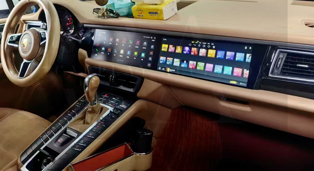 CARPLAY - PORSCHE MACAN - DOUBLE ÉCRAN (2014-2018)