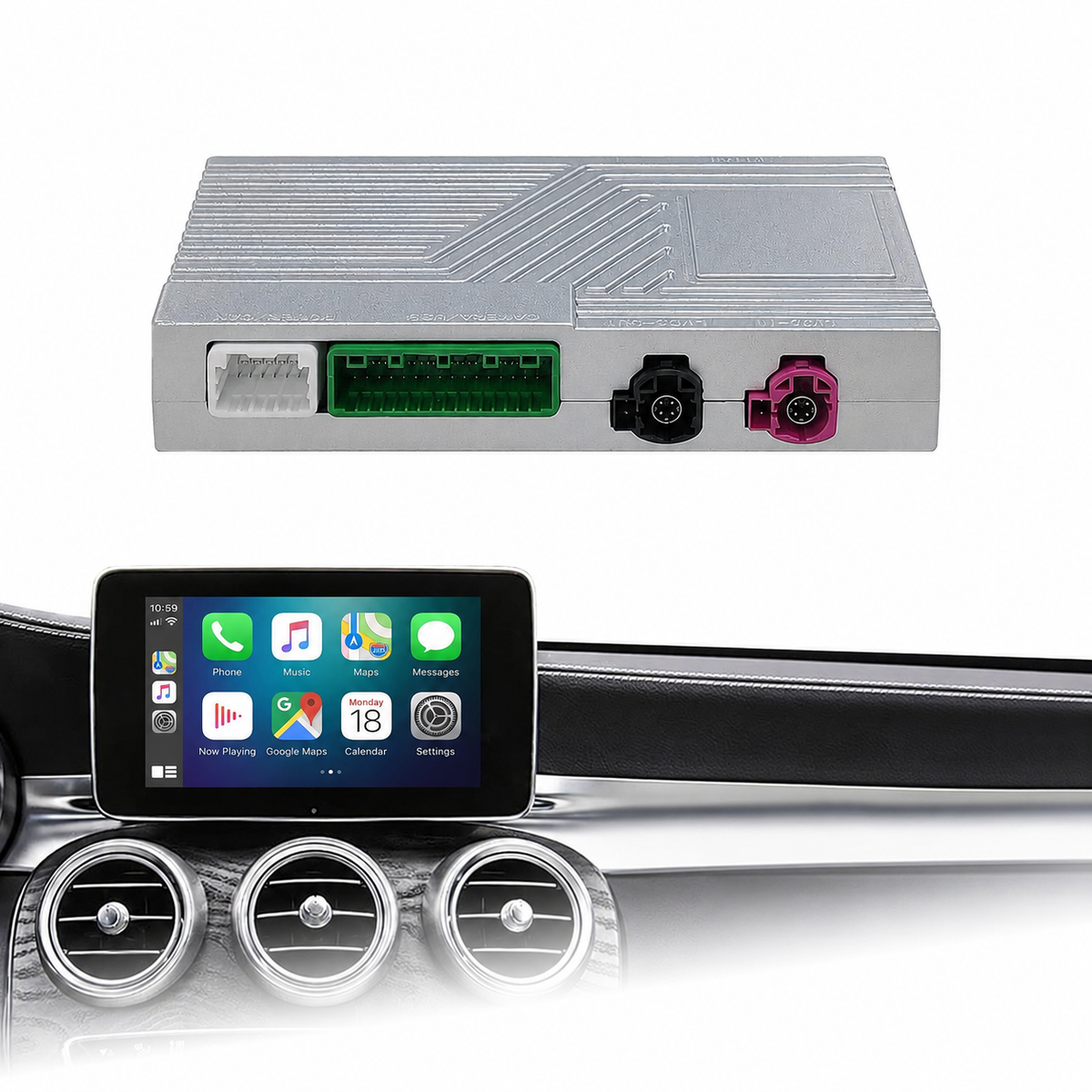 MODULE CARPLAY - MERCEDES-BENZ CLASSE C / GLC (2015-2019)