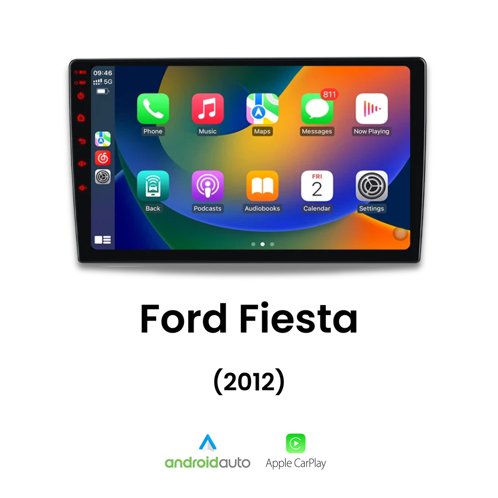 Écran CarPlay Ford Fiesta 2012 intégré tableau de bord