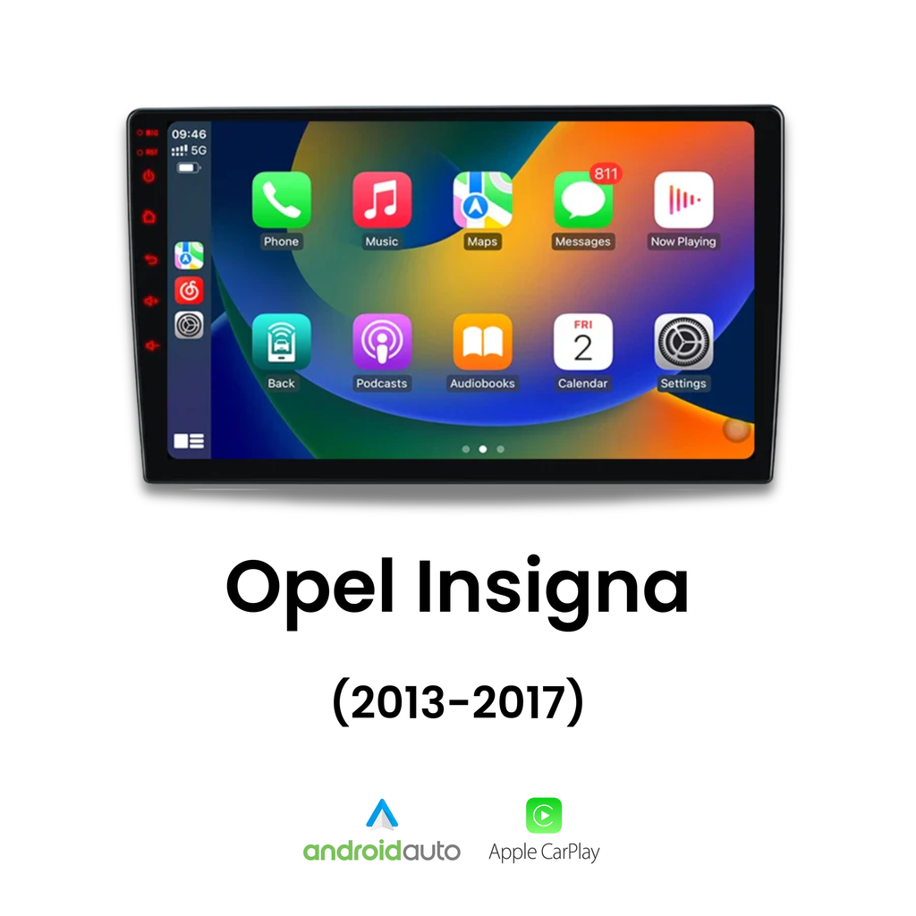 Écran CarPlay Opel Insigna intégré tableau de bord