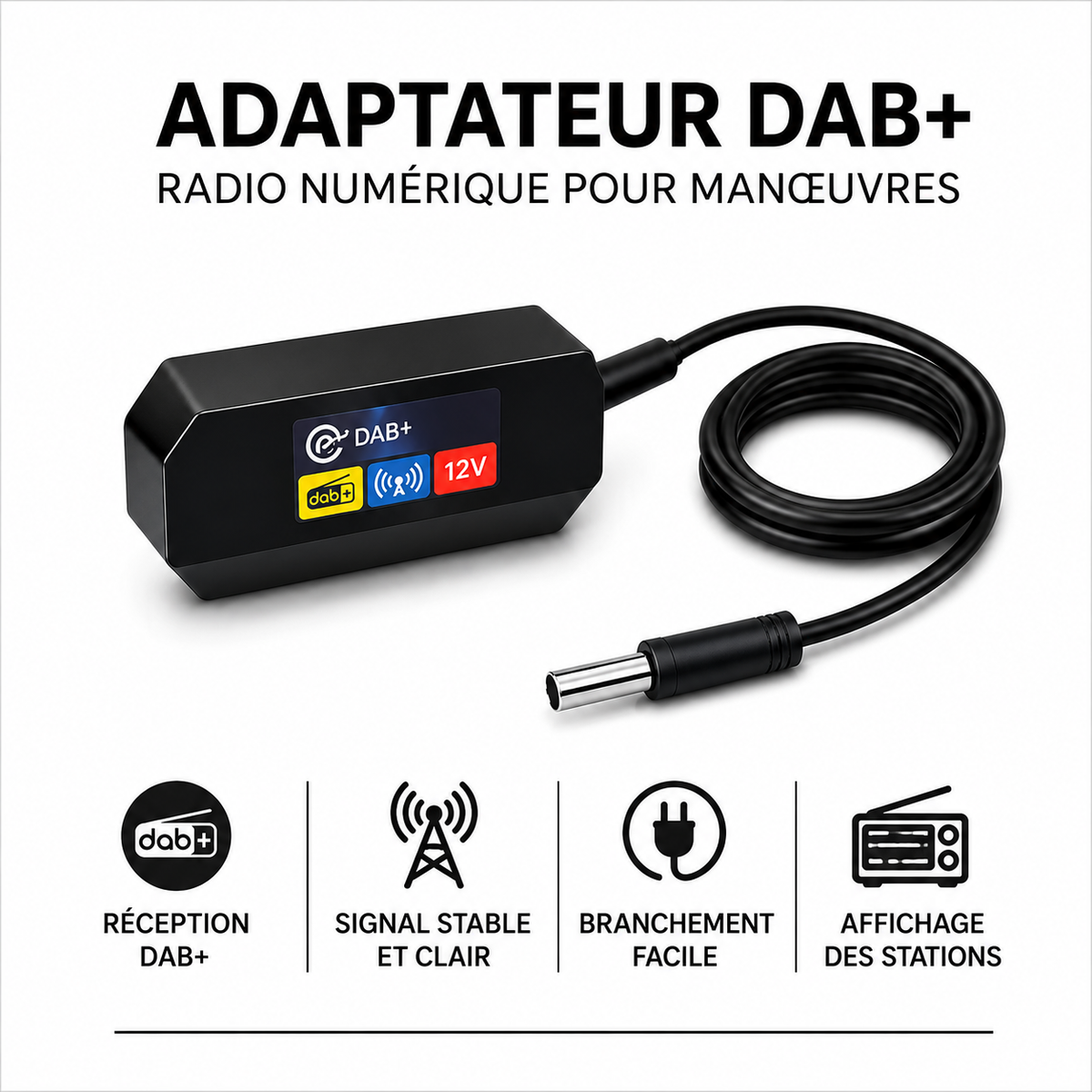 Adaptateur DAB+