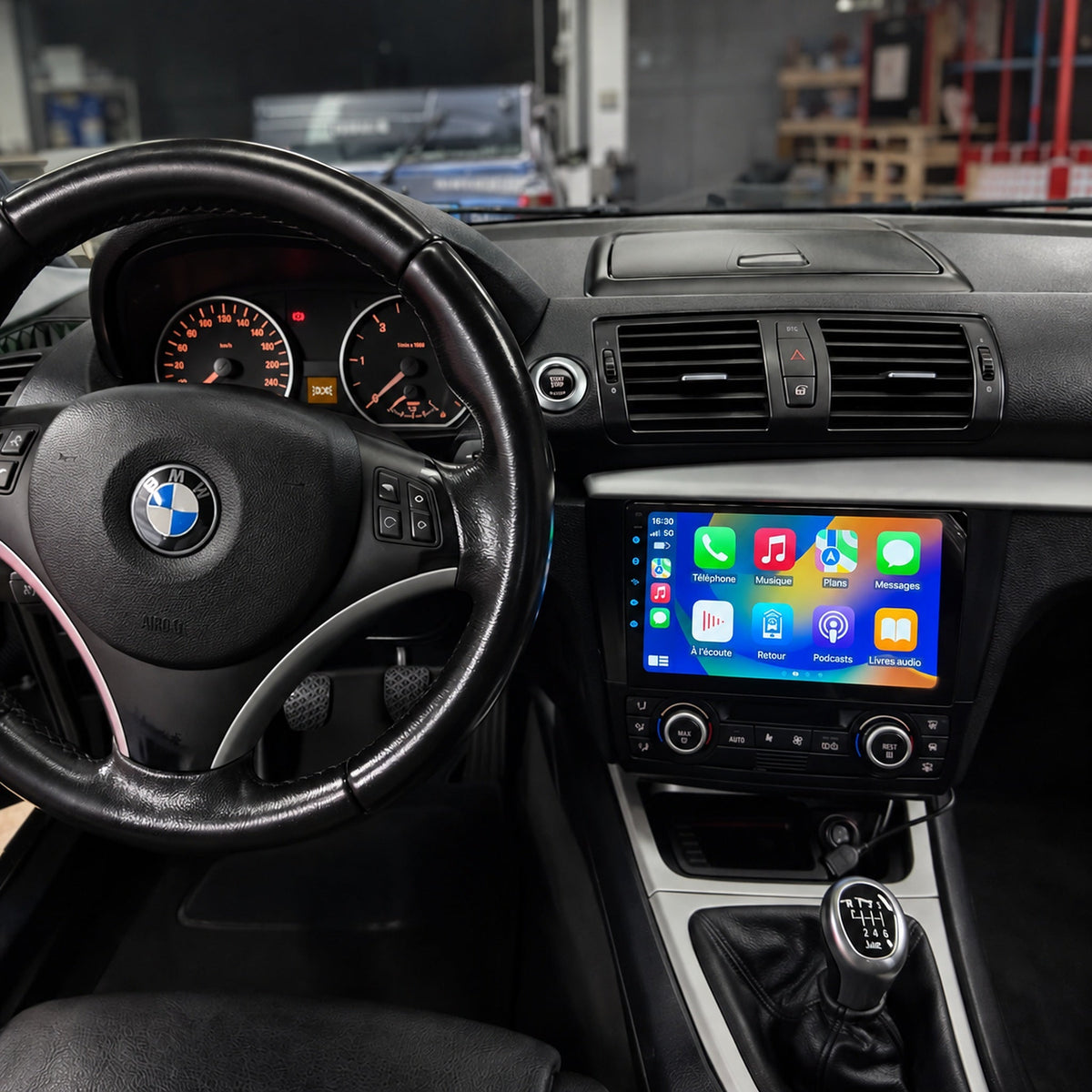 CarPlay BMW Série 1 E87/E81/E82/E88 (2004-2011)