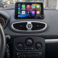 Autoradio CarPlay Renault Clio 3 : écran tactile 9 pouces installé sur le tableau de bord